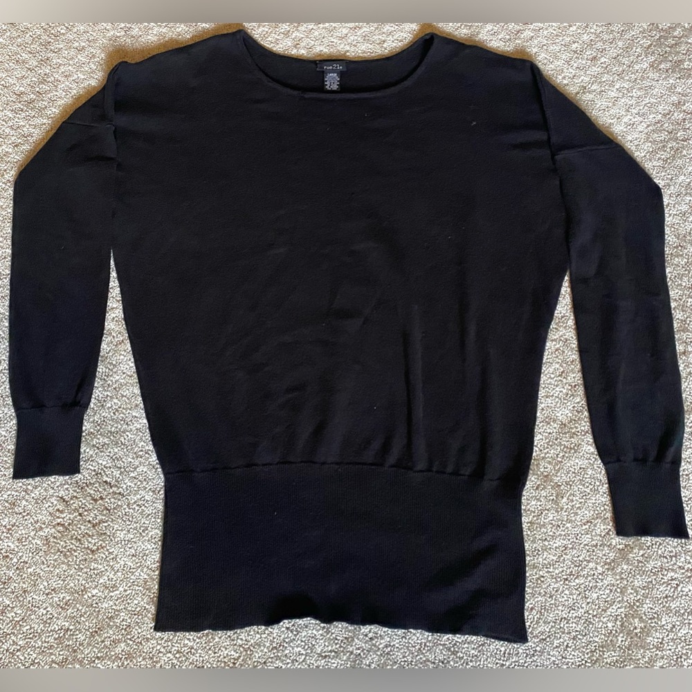 Black Long Sleeve Sweater